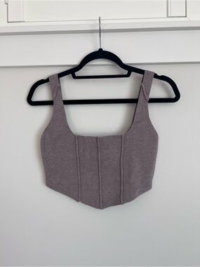 Rumored Exposed Seam Corset Napa NWT SZ L